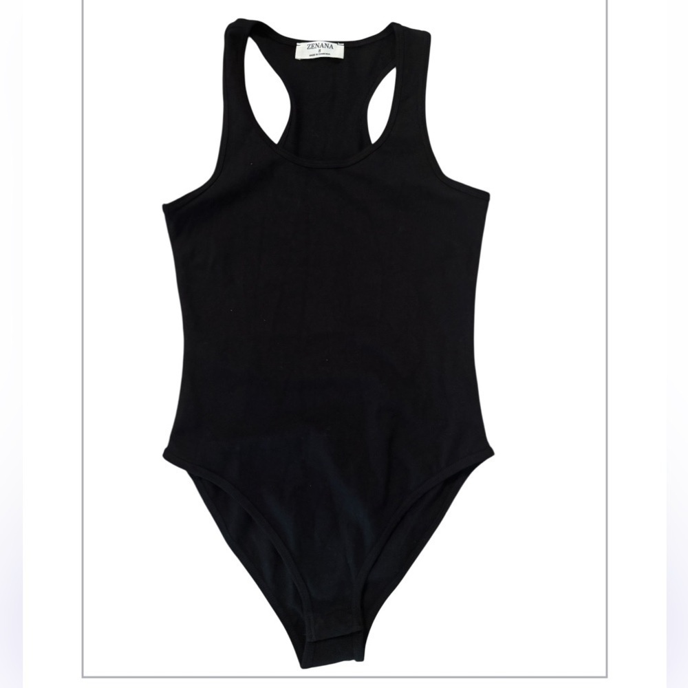 Zenana Cotton Bodysuit NWOT
